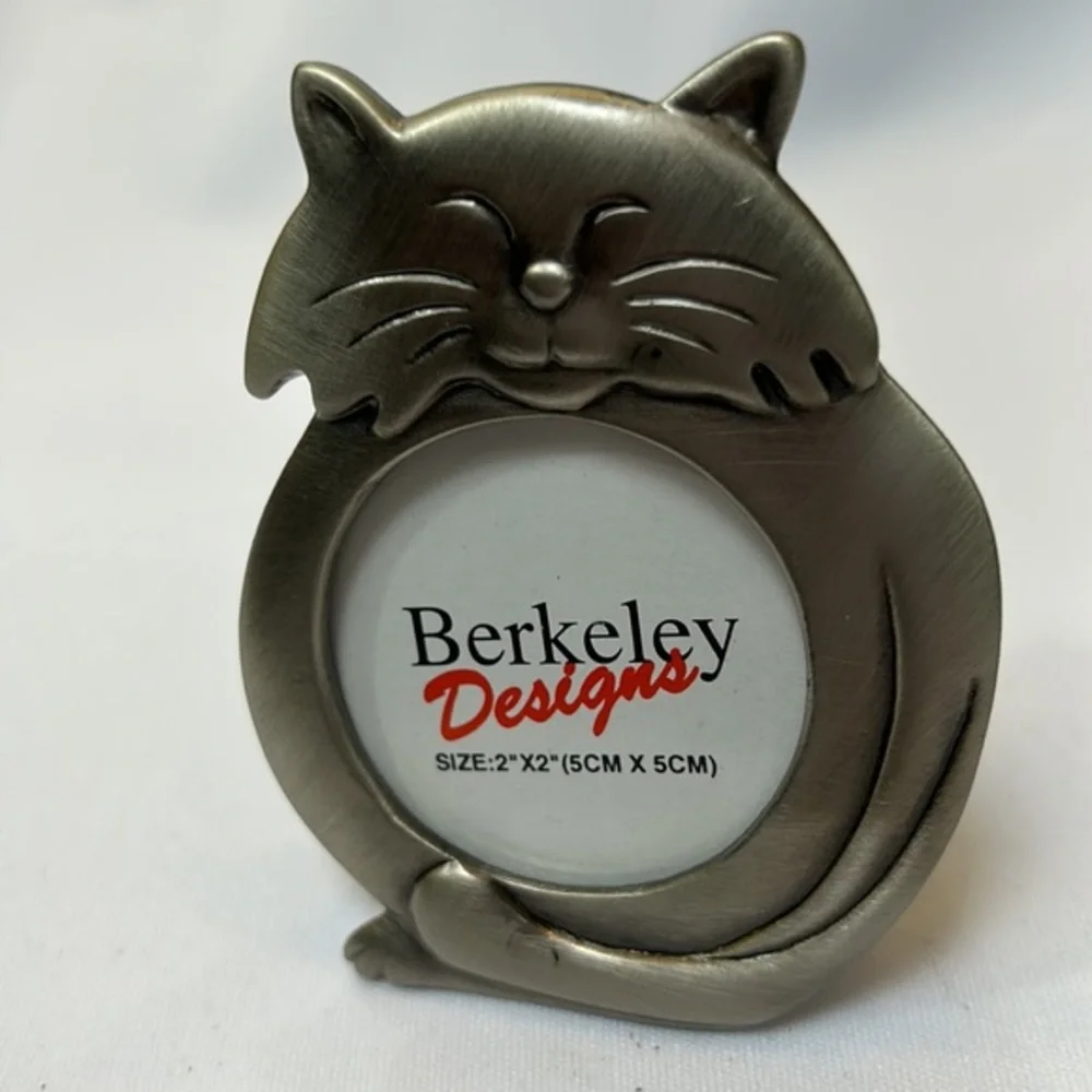 Berkeley Designs Cat Photo Frame-NIB